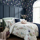 Hawling Irises Wallpaper - Midnight Seaspray - Laura Ashley - 127399 - Premier Wallcovering