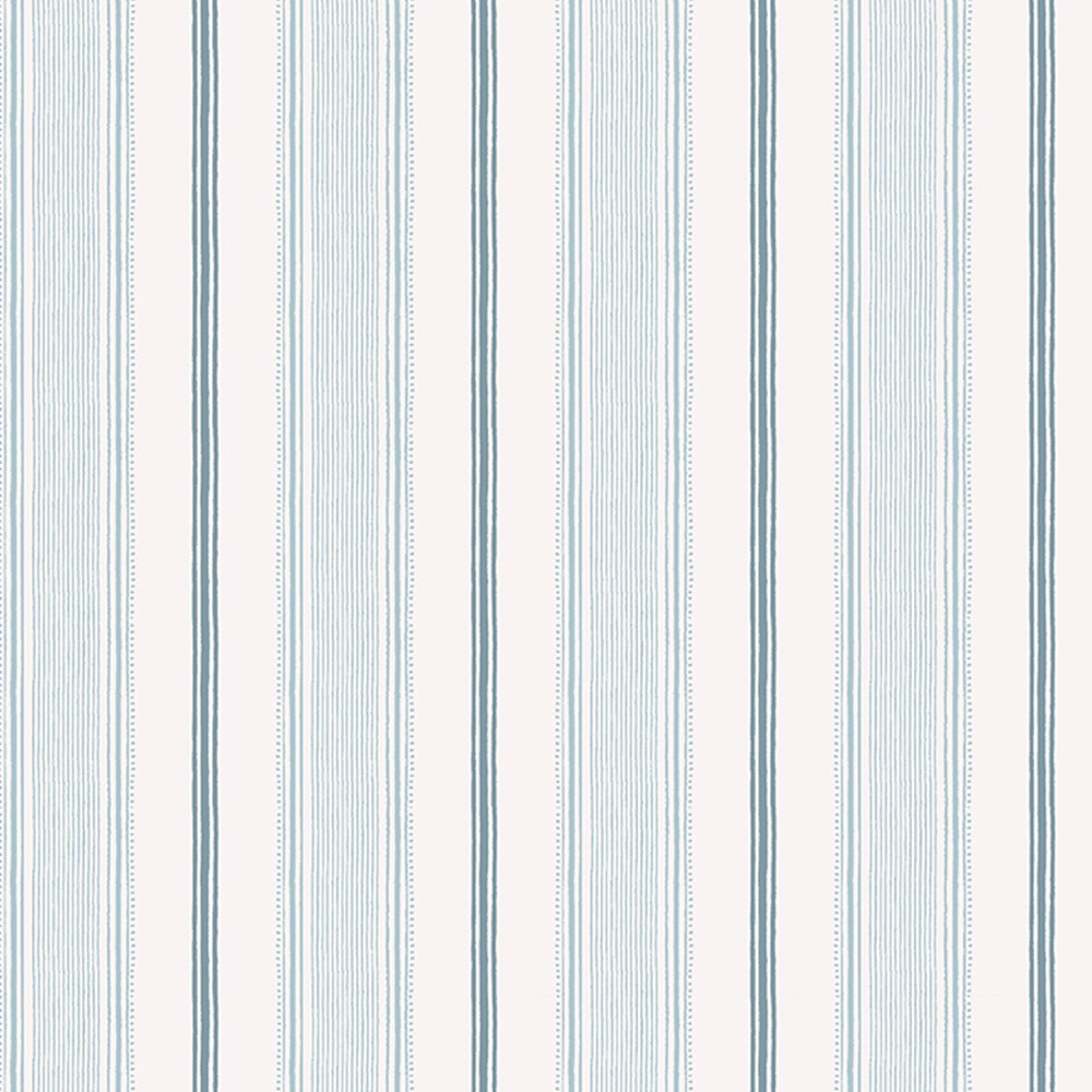 Heacham Stripe Wallpaper - Seaspray - Laura Ashley - 115271 - Premier Wallcovering
