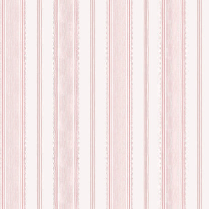 Heacham Stripe Wallpaper - Blush - Laura Ashley - 115270 - Premier Wallcovering