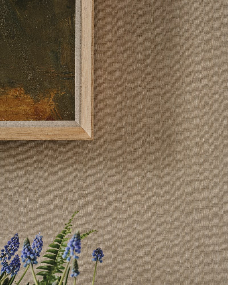 Hector Wallcovering Wallpaper - Sienna - Colefax & Fowler - W7022 - 01 - Premier Wallcovering