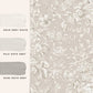 Heledd Blooms Wallpaper - Dove Grey - Laura Ashley - 122762 - Premier Wallcovering