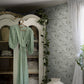 Helen´s Flower Wallpaper - Muted Green - Boråstapeter - 3585 - Premier Wallcovering