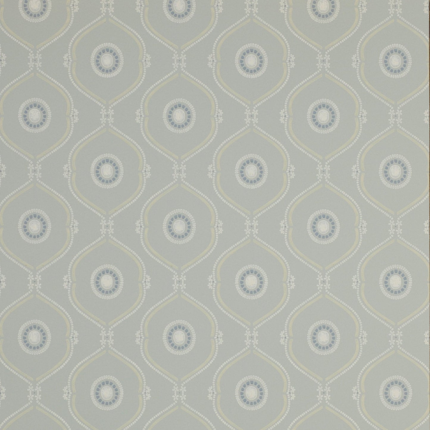 Heywood Wallpaper - Aqua - Colefax & Fowler - 07130/01 - Premier Wallcovering
