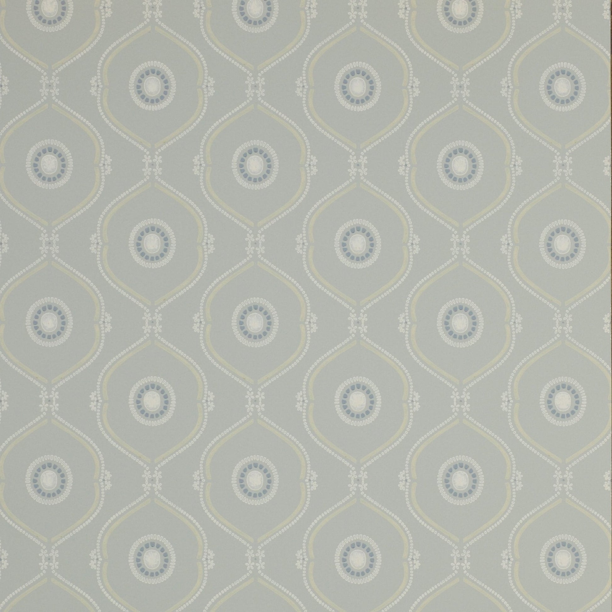 Heywood Wallpaper - Aqua - Colefax & Fowler - 07130/01 - Premier Wallcovering