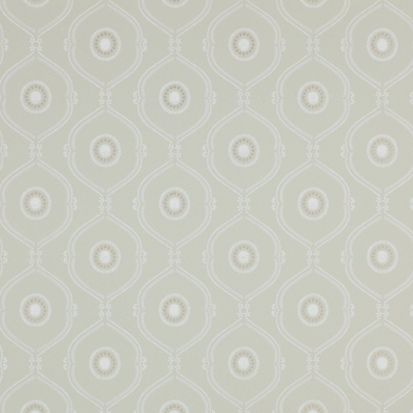 Heywood Wallpaper - Silver - Colefax & Fowler - 07130/03 - Premier Wallcovering