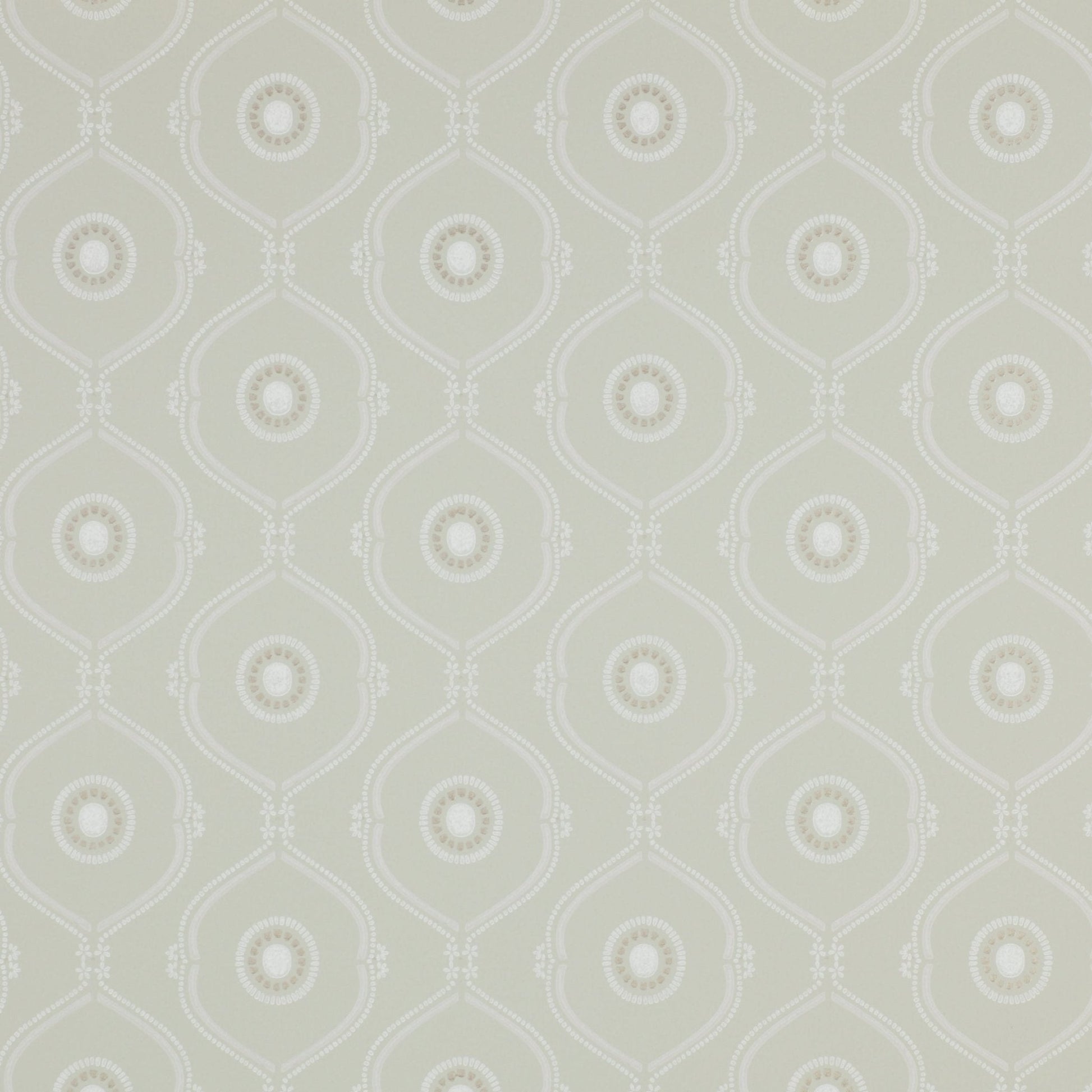 Heywood Wallpaper - Silver - Colefax & Fowler - 07130/03 - Premier Wallcovering
