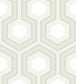 Hicks' Grand Wallpaper - Stone & White on Parchment - 95/6037 - Cole & Son - Premier Wallcovering