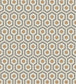 Hicks' Hexagon Wallpaper - Soot & Metallic Bronze on Linen - 95/3017 - Cole & Son - Premier Wallcovering