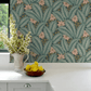 Hidden Ivy Wallpaper - Green - Boråstapeter - 2250 - Premier Wallcovering