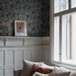 Hidden Ivy Wallpaper - Blue - Boråstapeter - 2251 - Premier Wallcovering