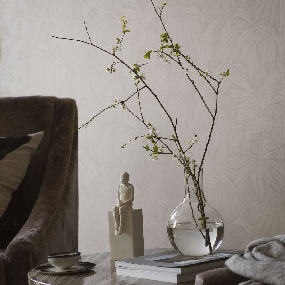 Hidden Parrot Wallpaper - Beige - Boråstapeter - 2276 - Premier Wallcovering