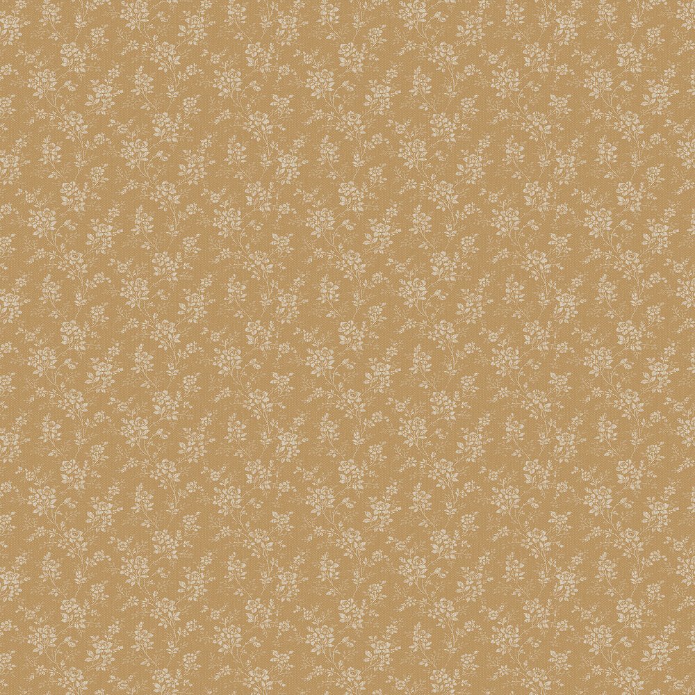 Hip Rose Wallpaper - Yellow - Boråstapeter - 1178 - Premier Wallcovering