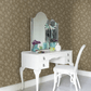 Hip Rose Wallpaper - Brown - Boråstapeter - 4727 - Premier Wallcovering