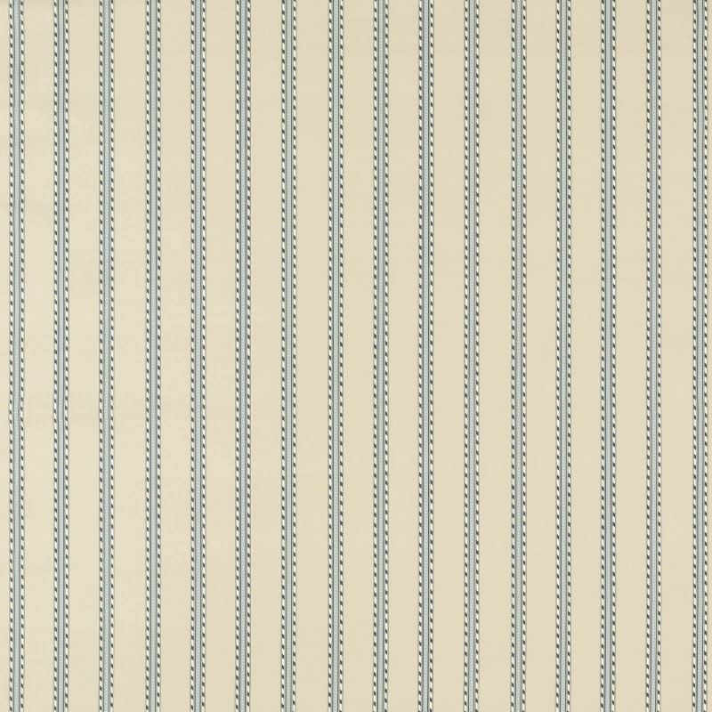 Holland Park Stripe Outdoor Fabric - Slate/Linen - Morris & Co - 227119 - Premier Wallcovering
