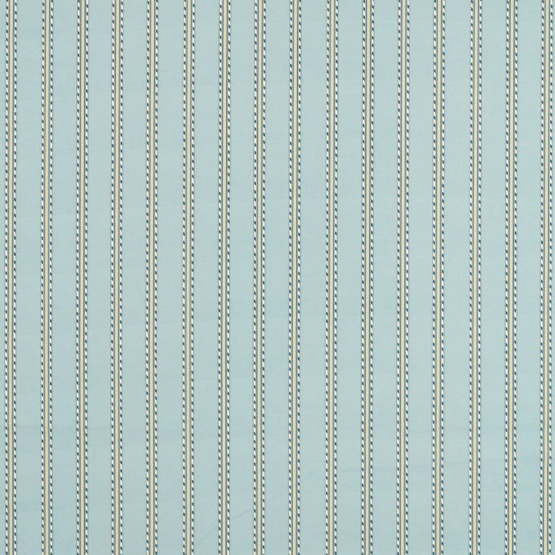 Holland Park Stripe Outdoor Fabric - Mineral Blue - Morris & Co - 227120 - Premier Wallcovering