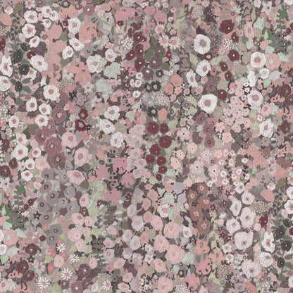 Hollyhocks Wallpaper - Earth - House of Hackney - 1-WA-HOL-DI-EAR-XXX