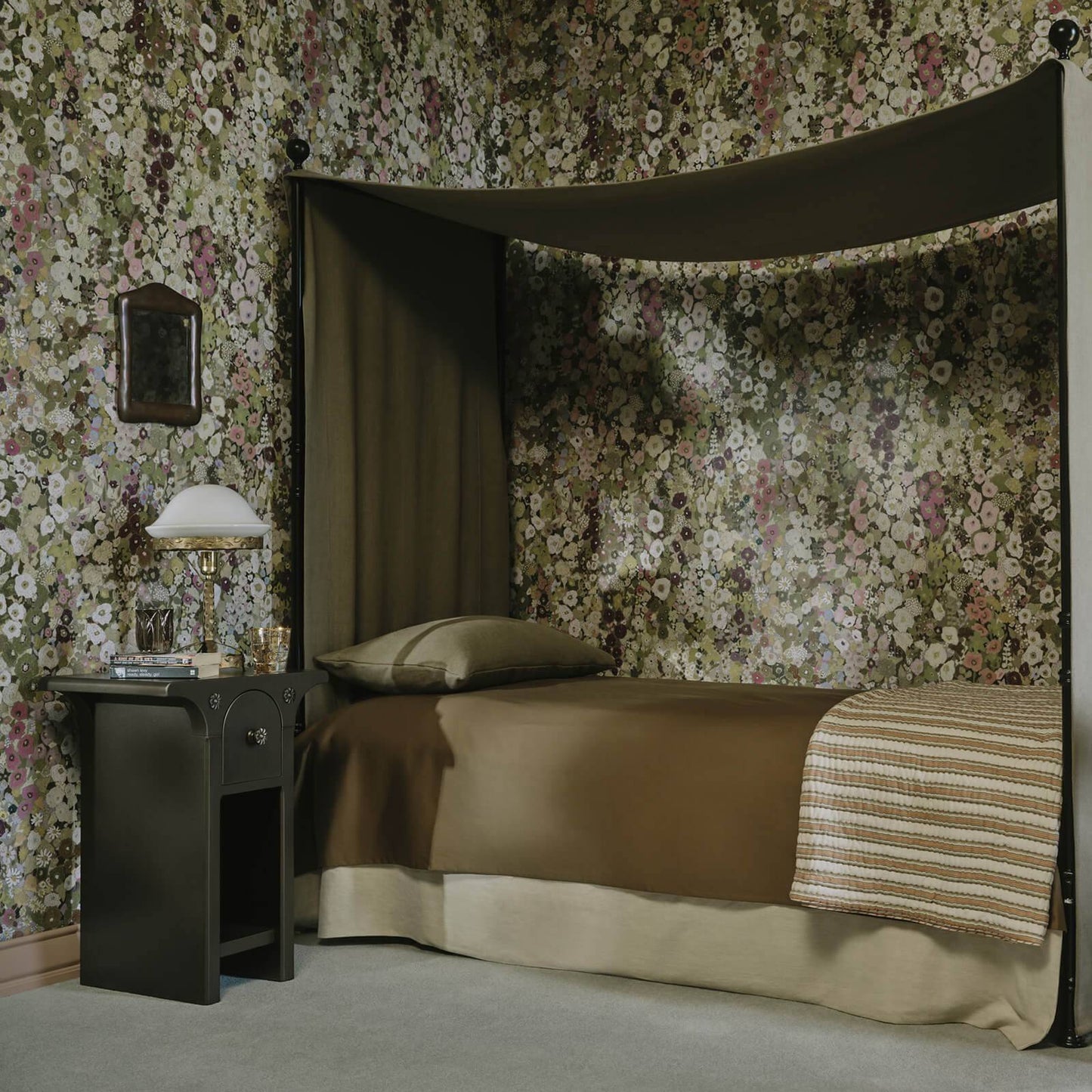Hollyhocks Wallpaper - Meadow - House of Hackney - 1-WA-HOL-DI-MEA-XXX