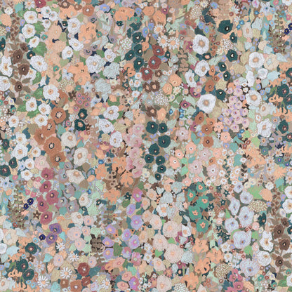 Hollyhocks Wallpaper - Prairie - House of Hackney - 1-WA-HOL-DI-PRA-XXX