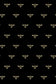 Honey Bee Wallpaper - Black & Gold on Swift Black - Timorous Beasties - TB/HYB/6008/04 - Premier Wallcovering