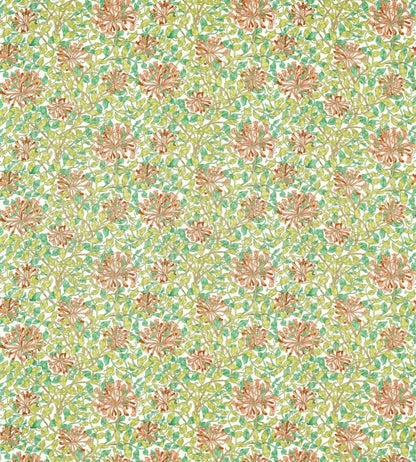 Honeysuckle Fabric - Summer - Morris & Co - 226850 - Premier Wallcovering