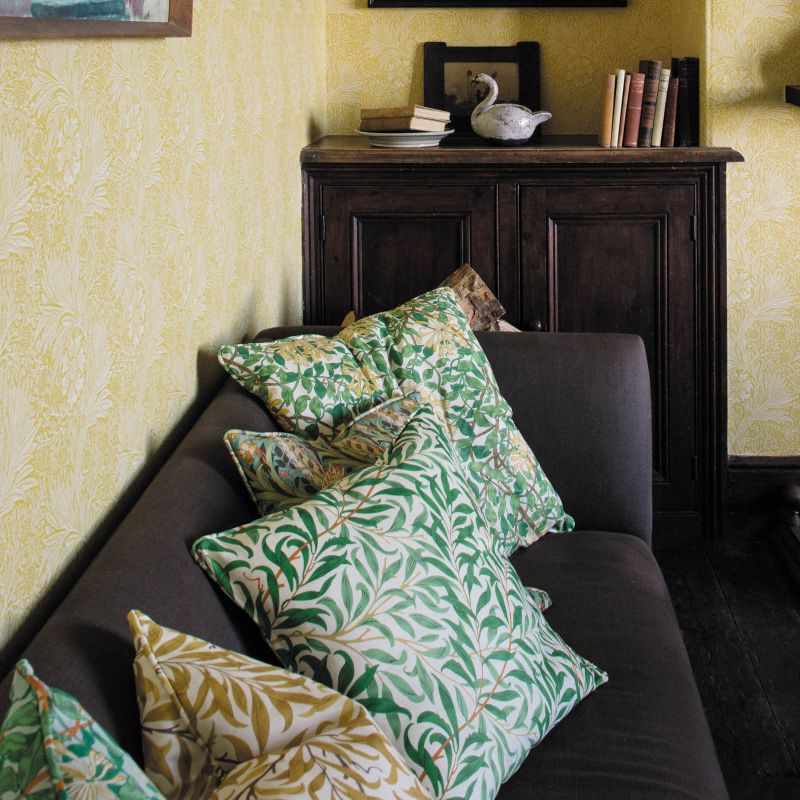 Honeysuckle Fabric - Summer - Morris & Co - 226850 - Premier Wallcovering