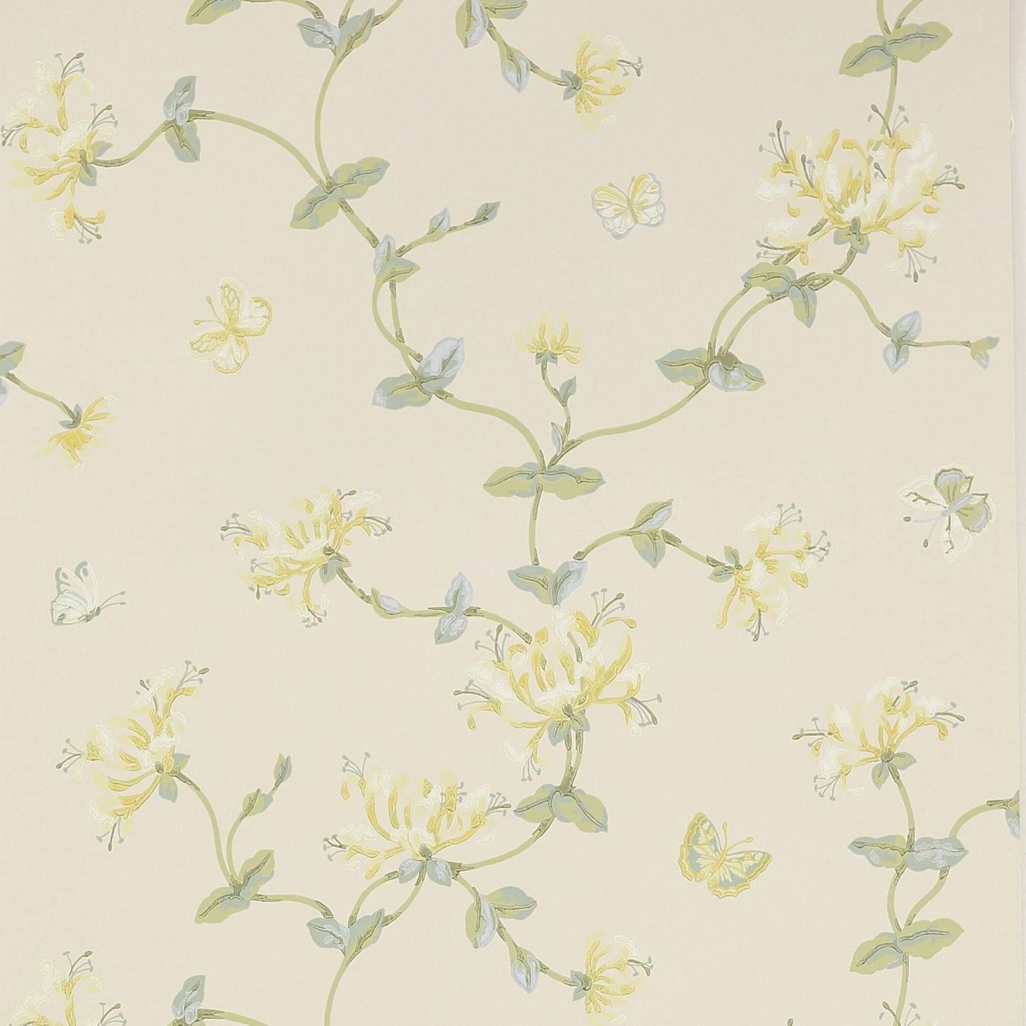 Honeysuckle Garden Wallpaper - Lime - Colefax & Fowler - W7002 - 04 - Premier Wallcovering