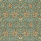 Honeysuckle & Tulip Fabric - Privet/Honeycombe - Morris & Co - DMORHO202 - Premier Wallcovering