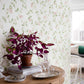 Honeysuckle Wallpaper - Green - Boråstapeter - 8852 - Premier Wallcovering
