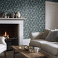 Honeysuckle Wallpaper - Blue - Boråstapeter - 8851 - Premier Wallcovering