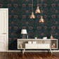 Honeysuckle Wallpaper - Petrol - House of Hackney - 1-WA-HON-DI-PET-XXX