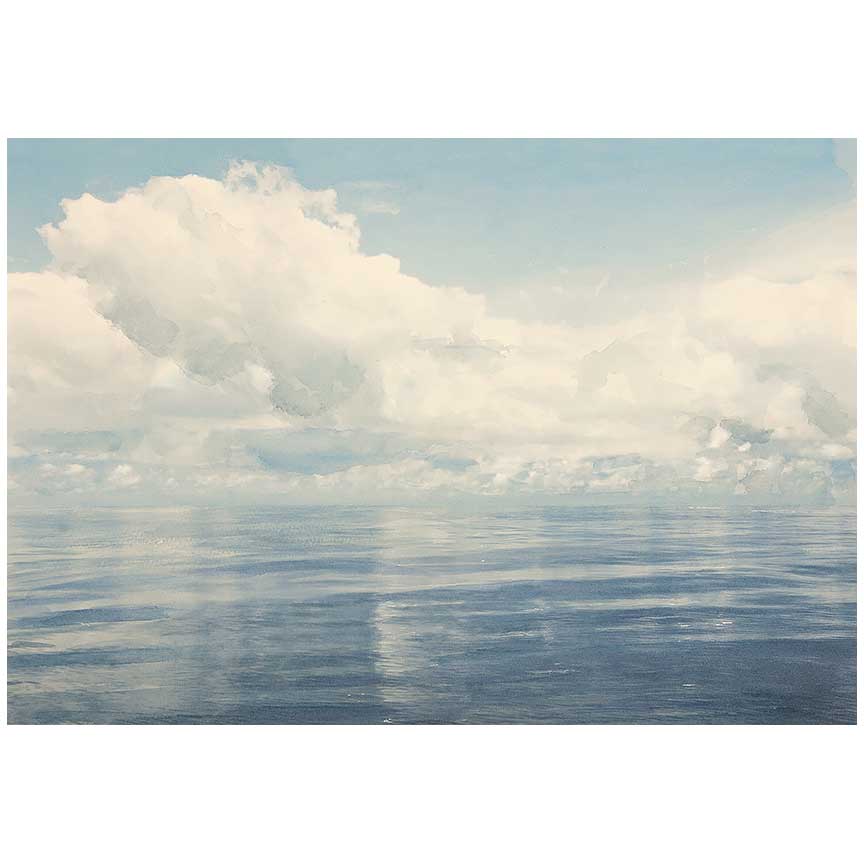 Horizon Wall Mural - Blue - Boråstapeter - 8886 - Premier Wallcovering