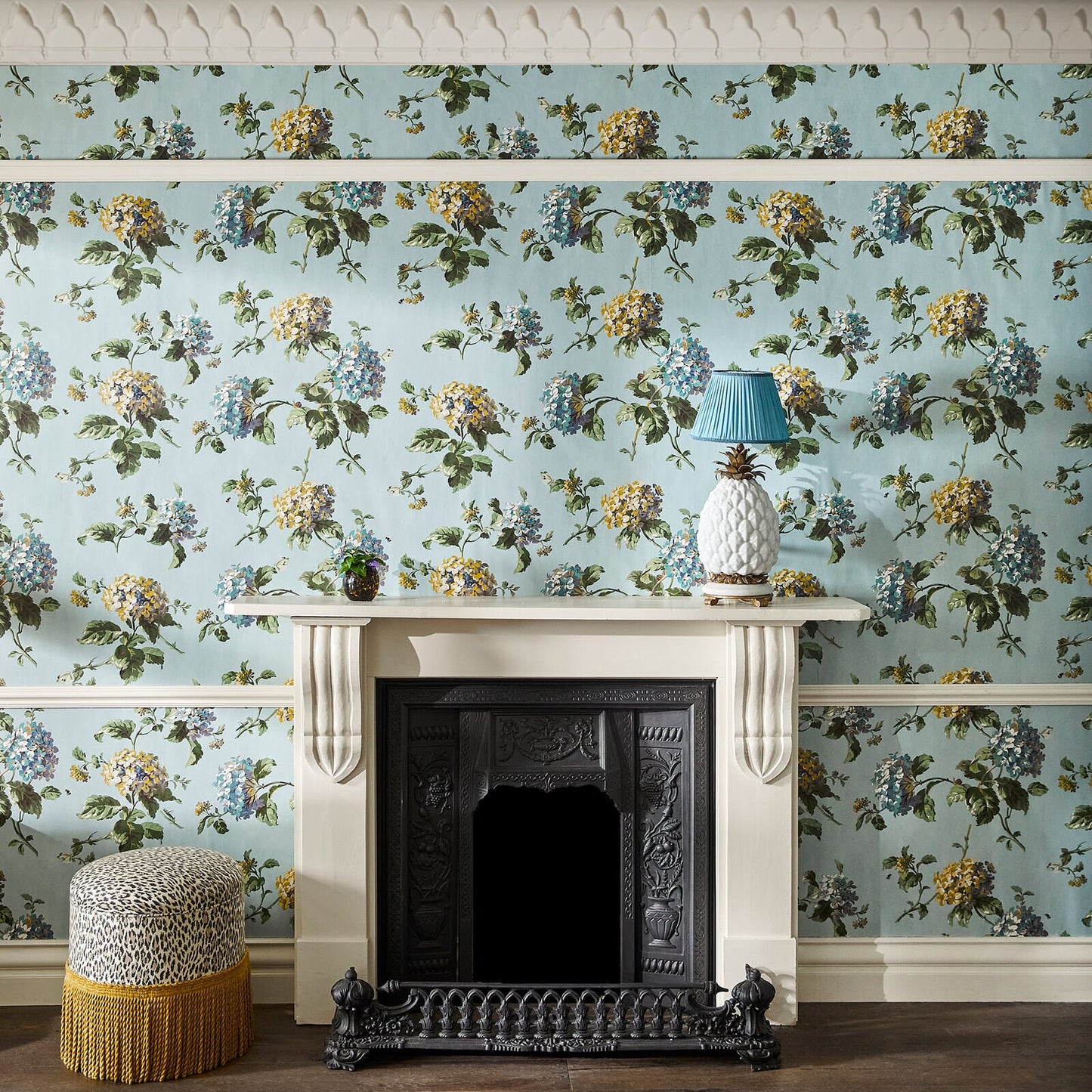 Hortensia Wallpaper - Sky - House of Hackney - 1-WA-HOR-DI-SKY-XXX