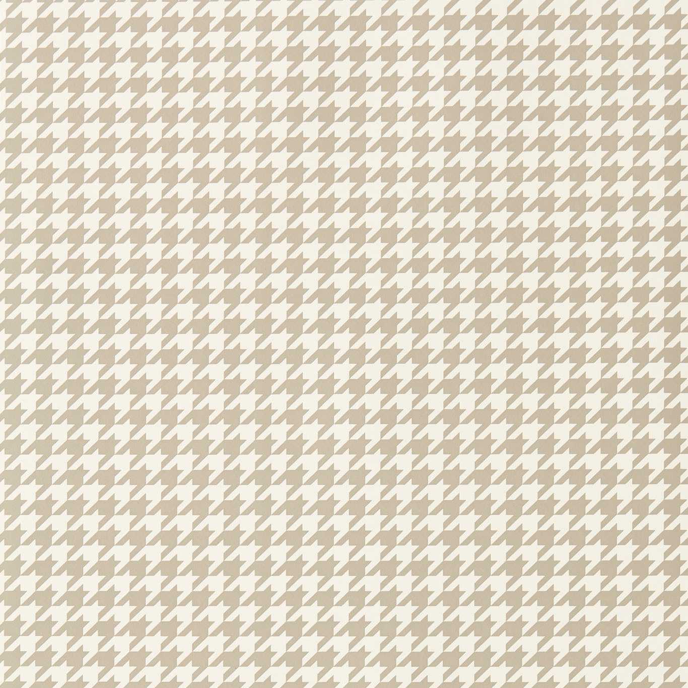 Houndstooth Wallpaper - Taupe/Soft Focus - Harlequin - HRTW113130