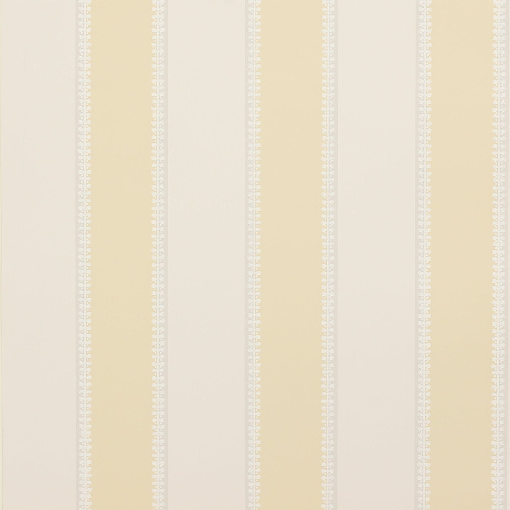 Hume Stripe Wallpaper - Yellow - Colefax & Fowler - 07189 - 03 - Premier Wallcovering