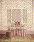 Hummingbirds Wallpaper - Tangerine & Olive on Blush - 124/1002 - Cole & Son - Premier Wallcovering