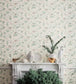 Hummingbirds Wallpaper - Viridian - 112/4014 - Cole & Son - Premier Wallcovering