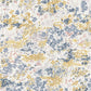 Huntington Florescence Wallpaper - Blue - Casadeco - 82376404 - Premier Wallcovering