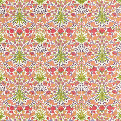 Hyacinth Fabric - Cosmo Pink - Morris & Co - 520005 - Premier Wallcovering