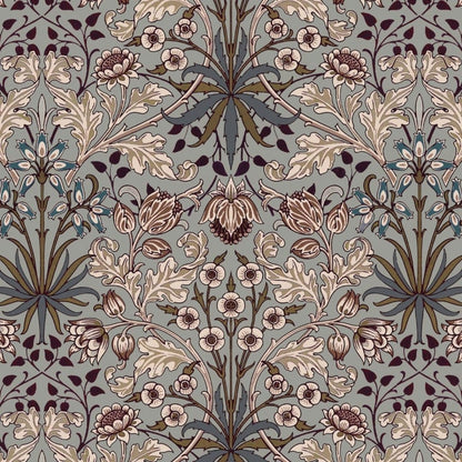 Hyacinth Wallpaper - Dove-Grey - House of Hackney - 1-WA-HYA-DI-GRY-XXX