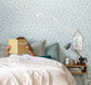 Hygge Cocoon Wallpaper - Bleu Celeste - Caselio - 100576000