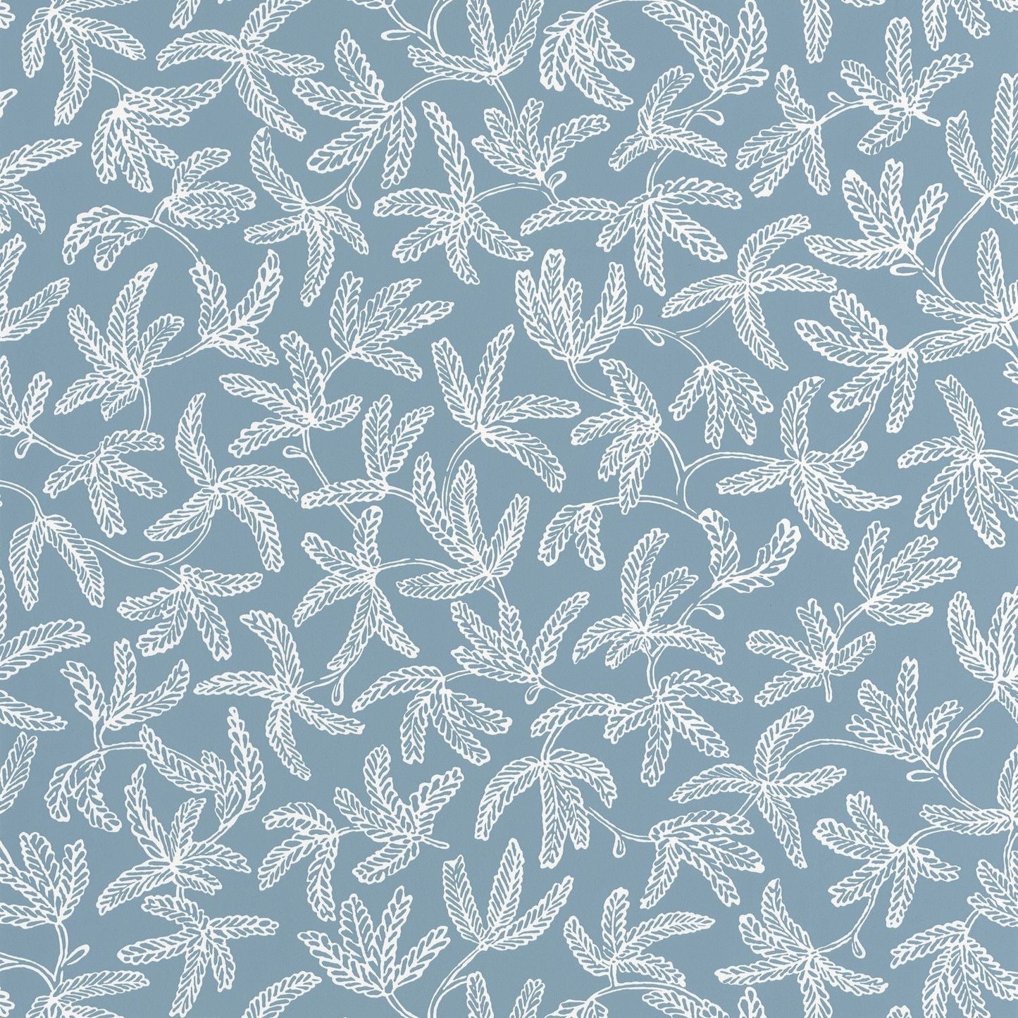 Hygge Cocoon Wallpaper - Bleu Celeste - Caselio - 100576000