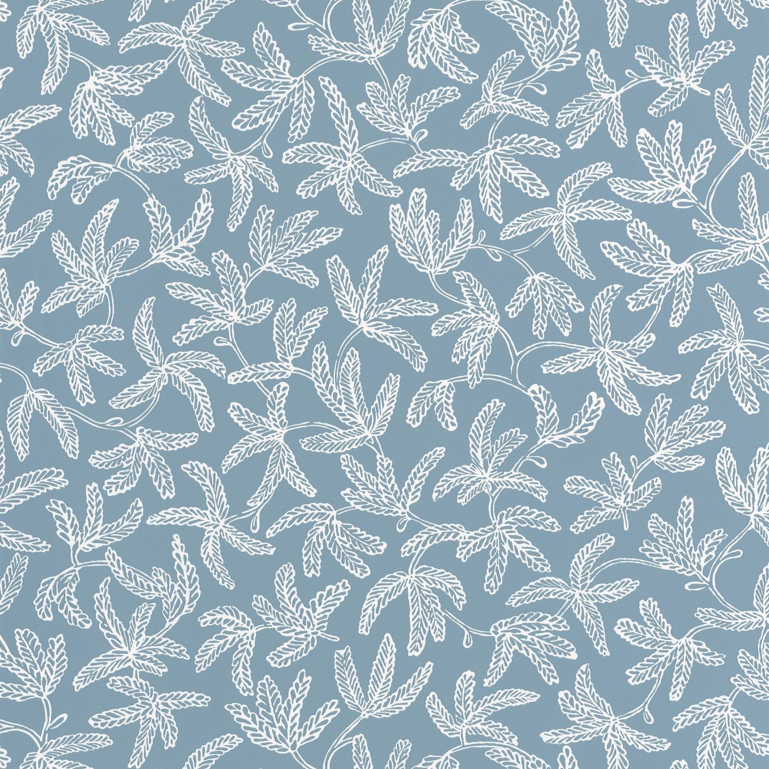 Hygge Cocoon Wallpaper - Bleu Celeste - Caselio - 100576000