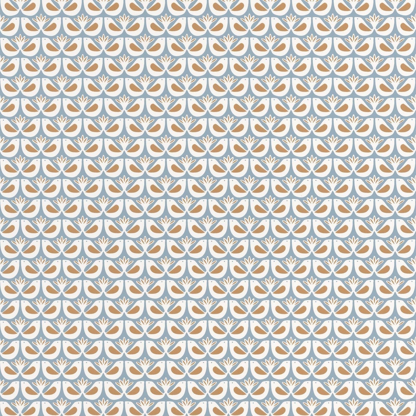 Hygge Freedom Wallpaper - Bleu Celeste - Caselio - 100586517