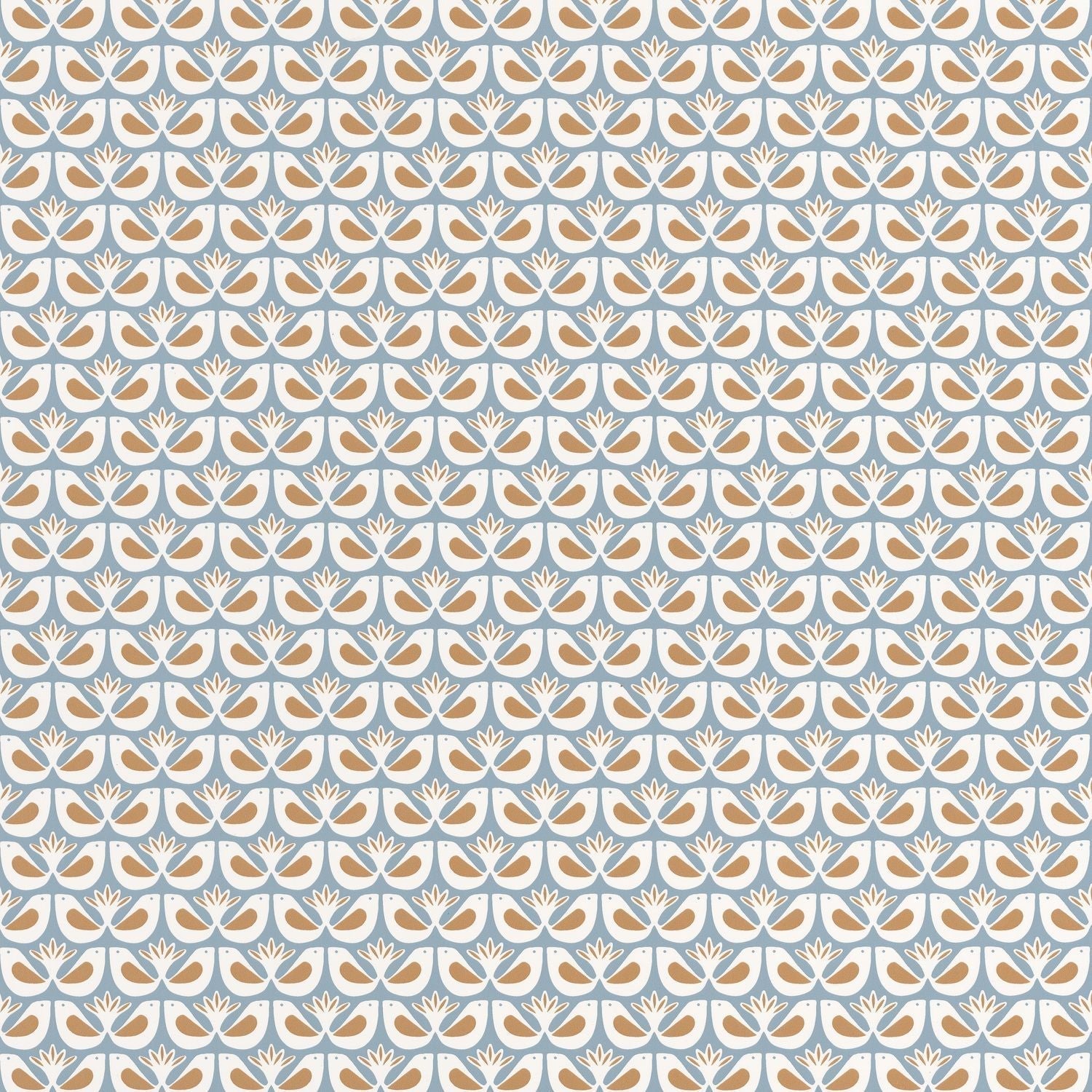 Hygge Freedom Wallpaper - Bleu Celeste - Caselio - 100586517