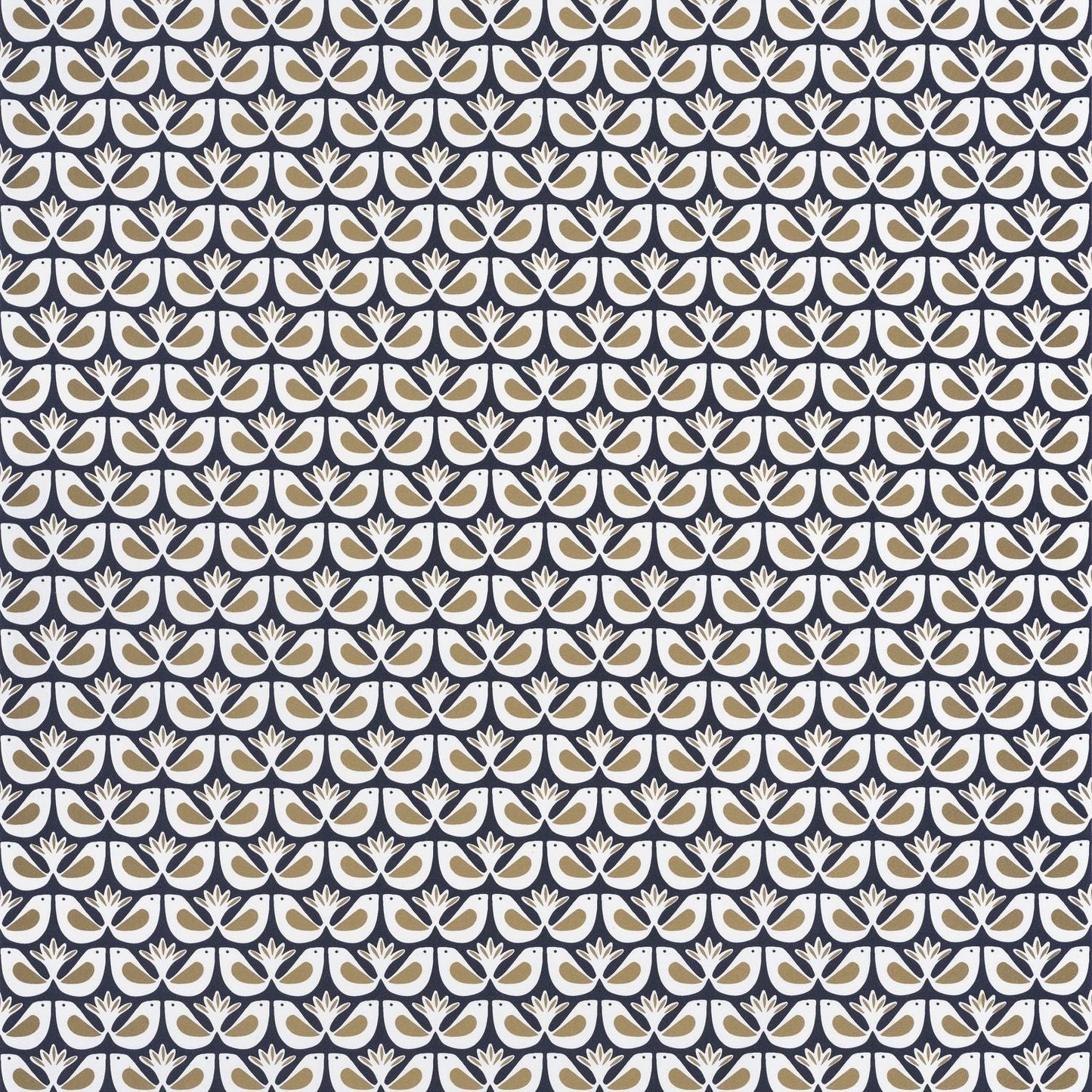 Hygge Freedom Wallpaper - Bleu Nuit - Caselio - 100586931