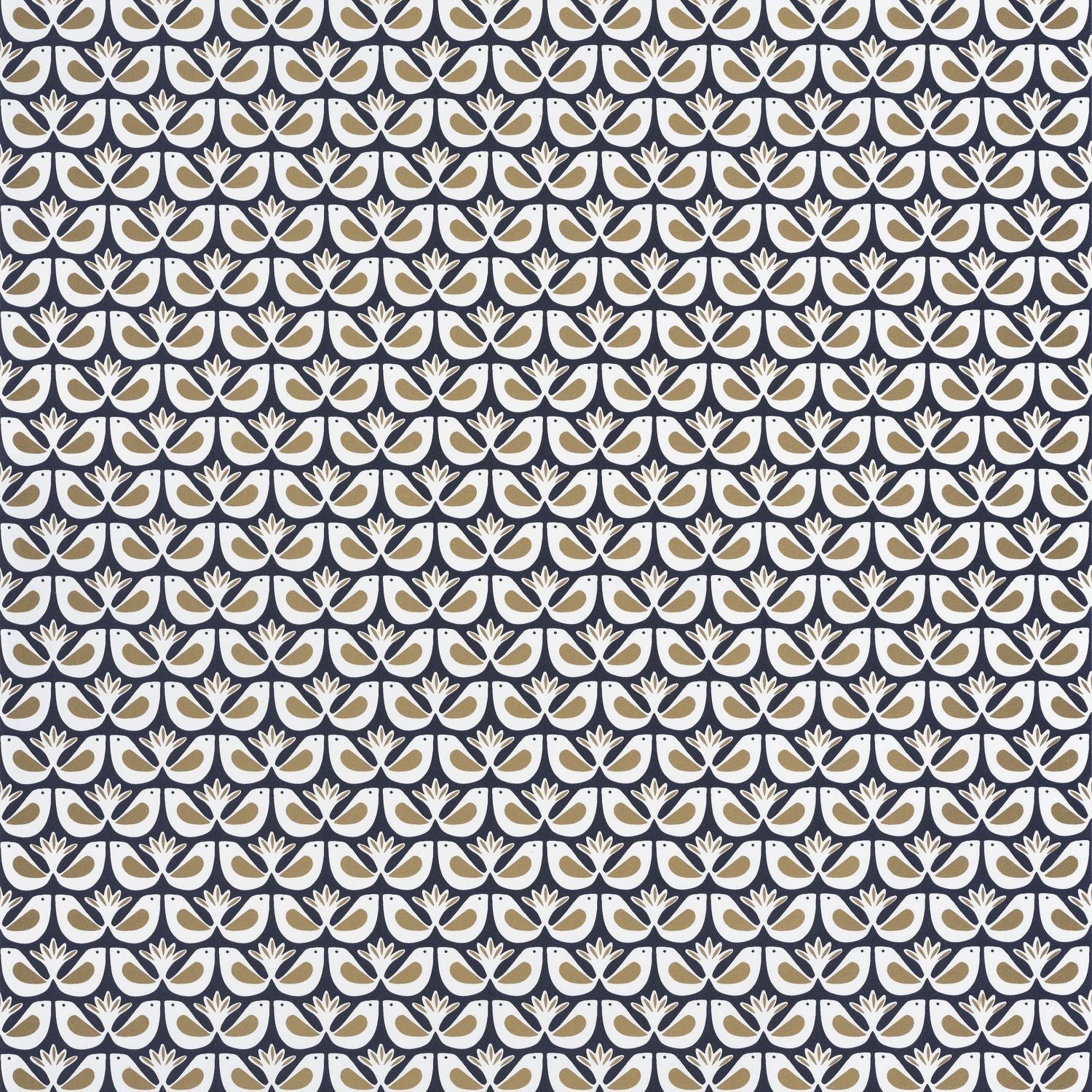 Hygge Freedom Wallpaper - Bleu Nuit - Caselio - 100586931