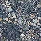 Hygge Hope Wallpaper - Bleu Nuit/ Beige - Caselio - 100596913