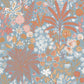 Hygge Hope Wallpaper - Bleu Celeste/ Ocre - Caselio - 100596524