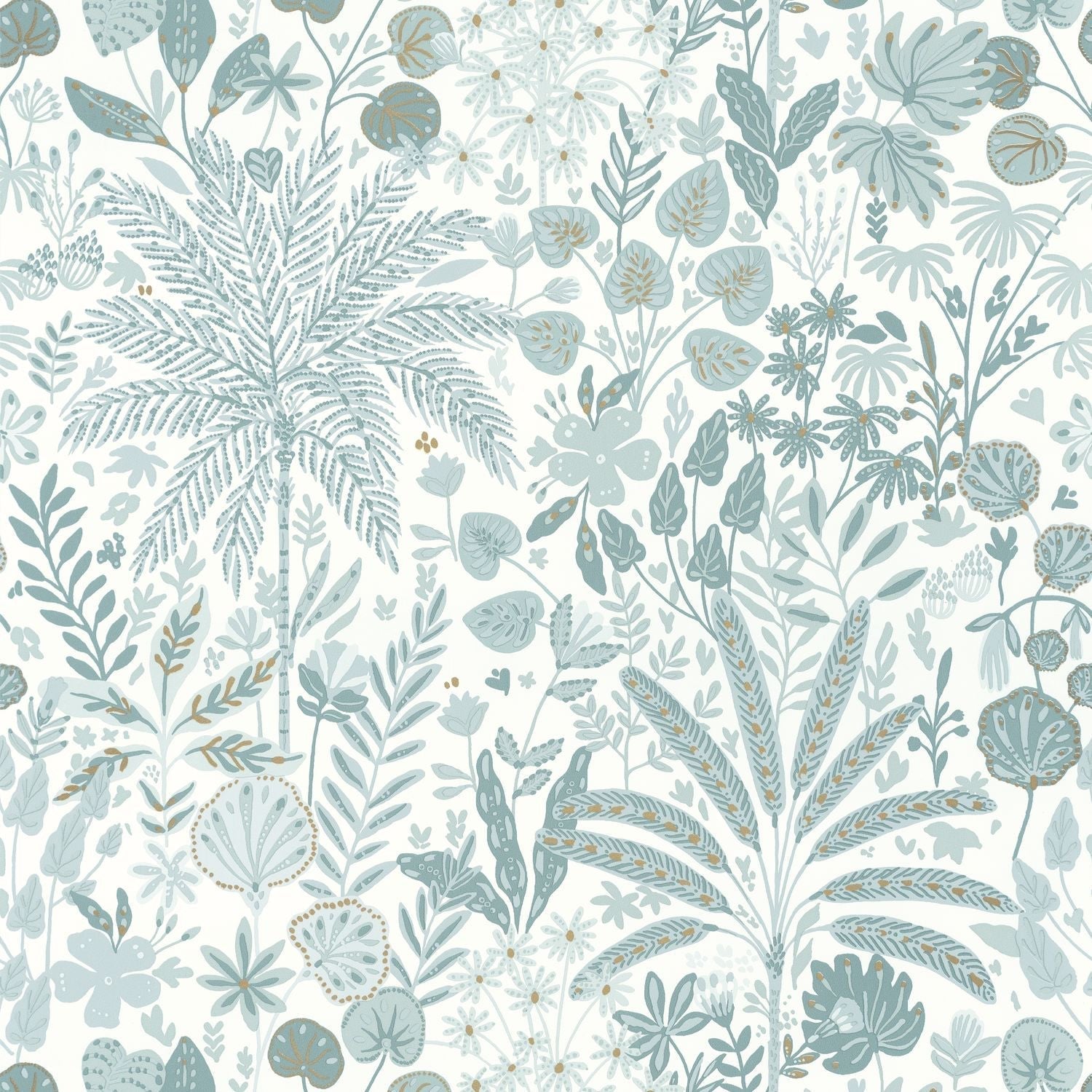 Hygge Hope Wallpaper - Smoke Blue - Caselio - 100596029