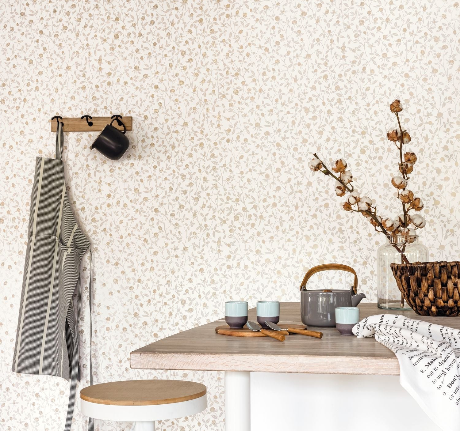 Hygge Serenity Wallpaper - Beige - Caselio - 100561132